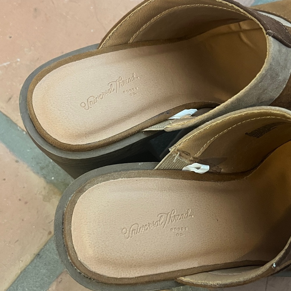 Universal Thread Multi-Tone Block Heel Mules - image 4